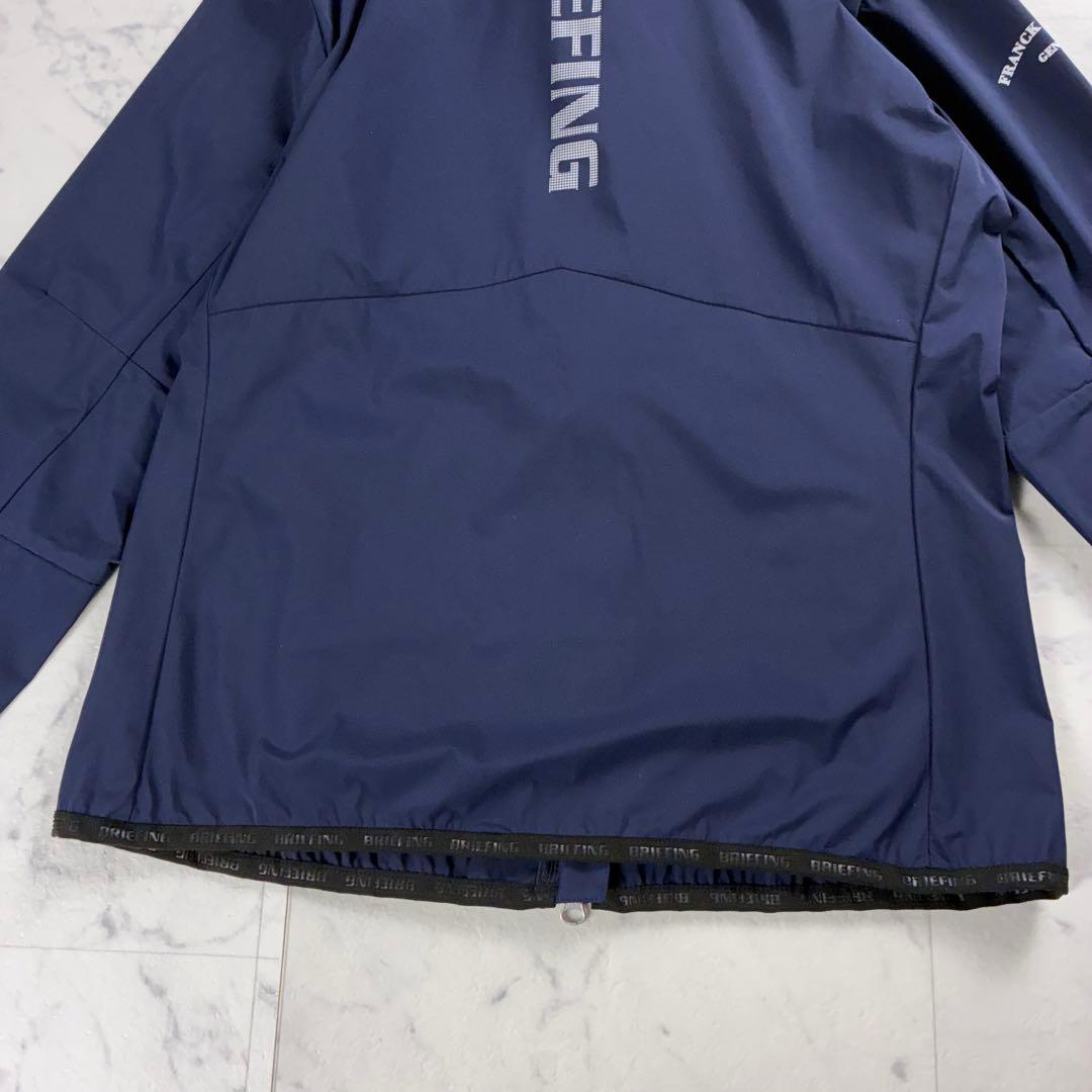 完売 タグ付き ブリーフィング フランクミュラー ウィンドブルゾン ネイビー M