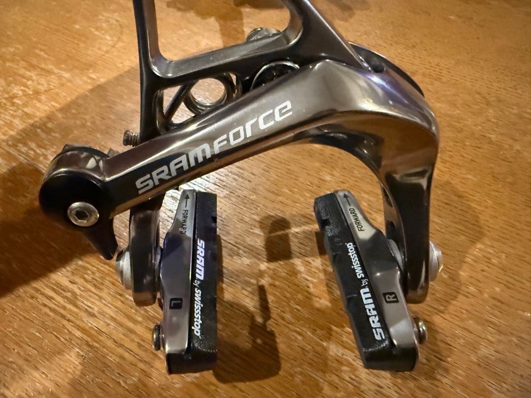 SRAM Force リムブレーキキャリパー　前後セット　美品