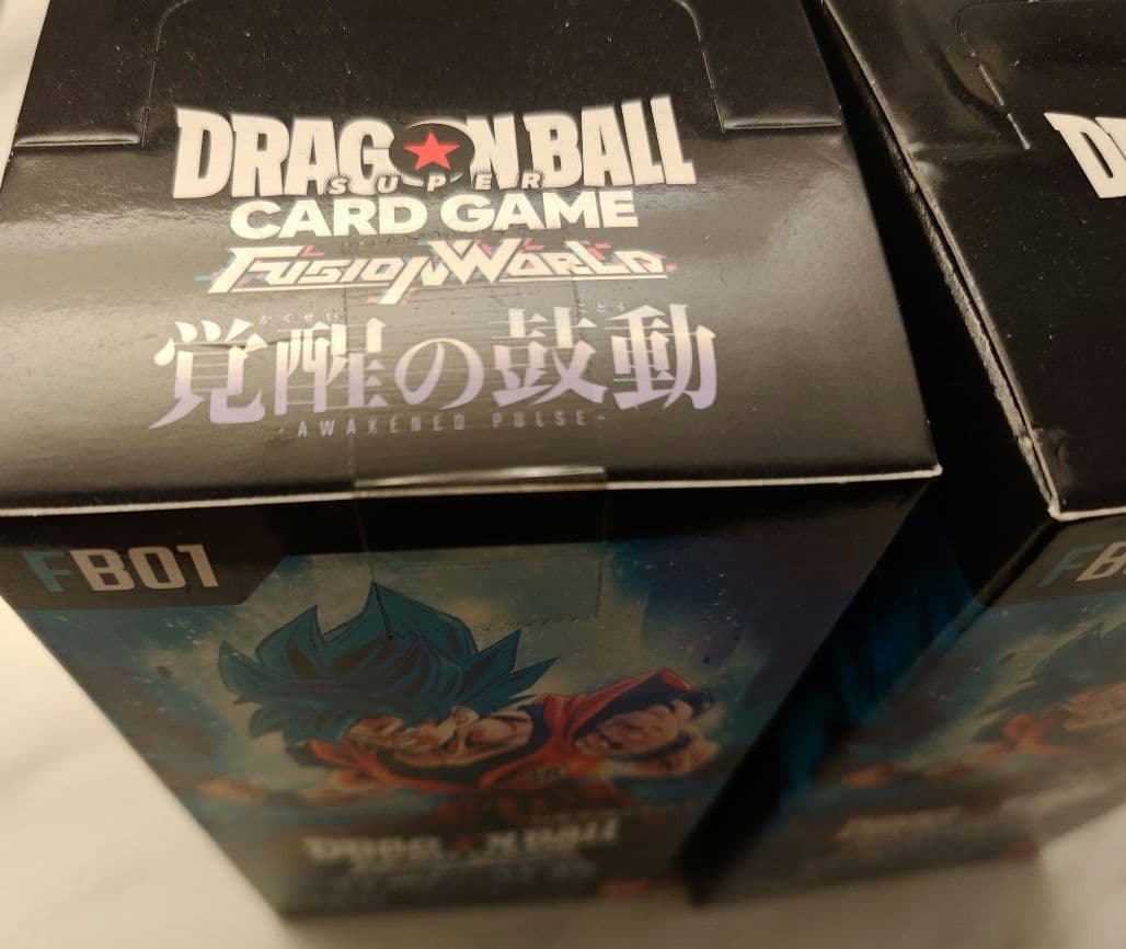 新品未開封ドラゴンボールカードゲーム 覚醒の鼓動 2ボックス