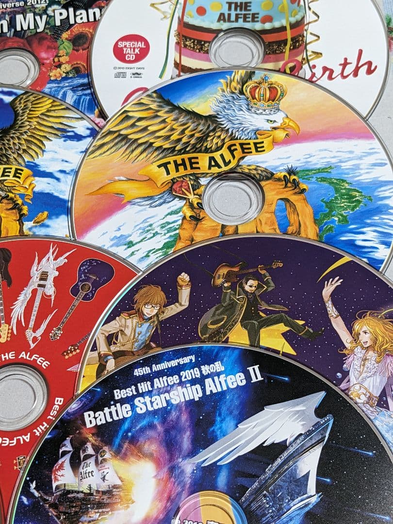 THE ALFEE ツアーパンフトークCD14枚