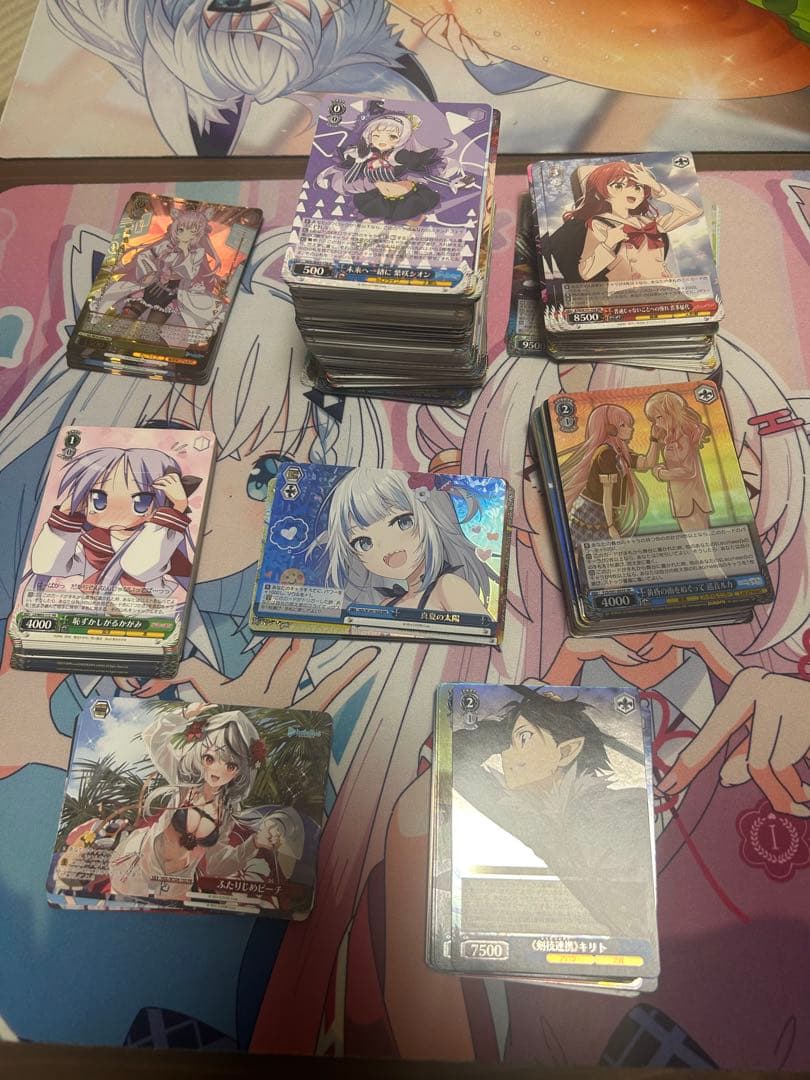 ヴァイスシュヴァルツ 引退品 まとめ売り らき☆すた 初音ミク ホロライブ WS