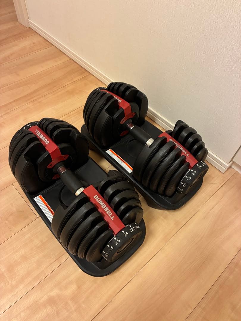 【金町駅引き取り限定】可変式ダンベル24kg×2個 ＋ Anker高機能体組成計