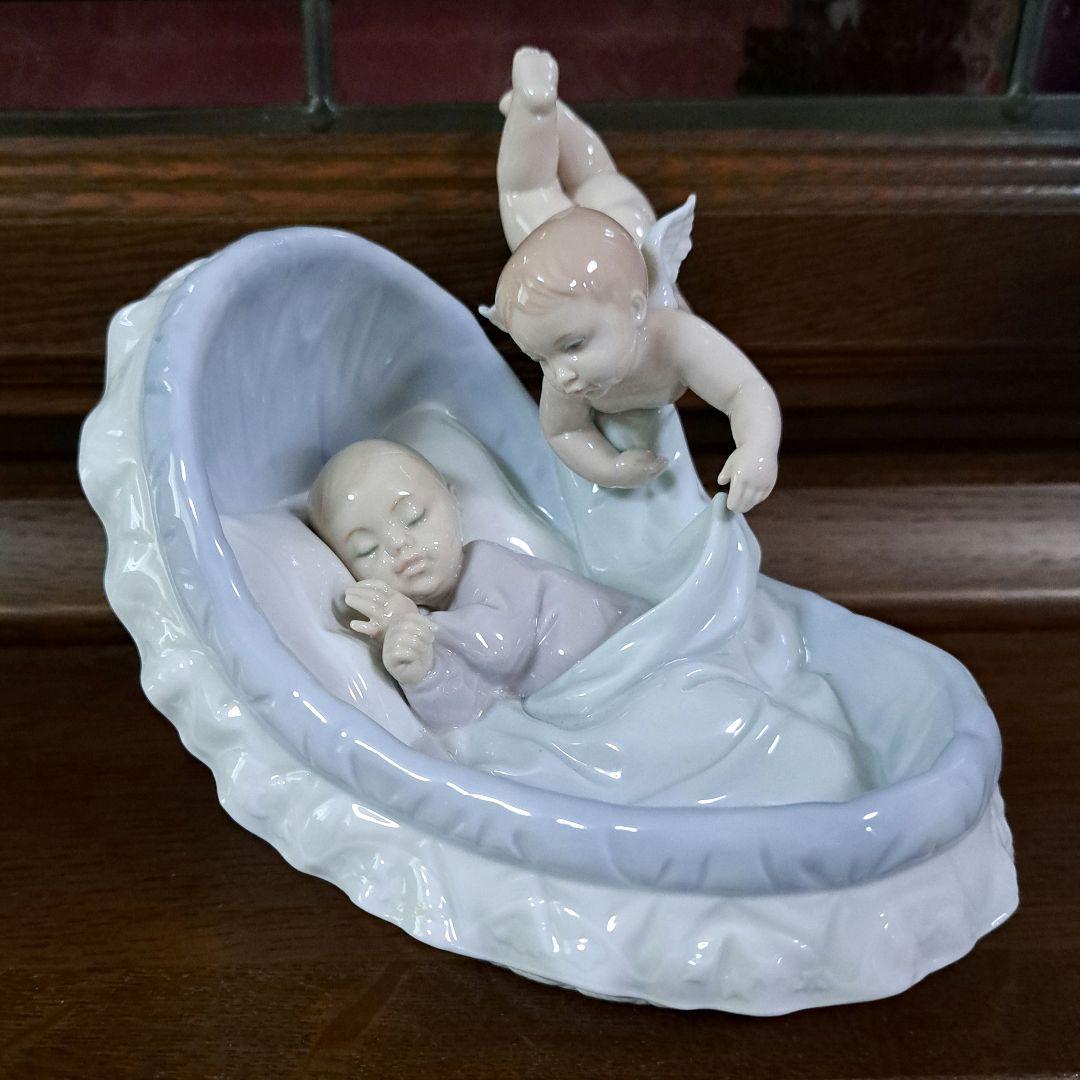 リヤドロ　LLADRO 「いい夢みてね」美品