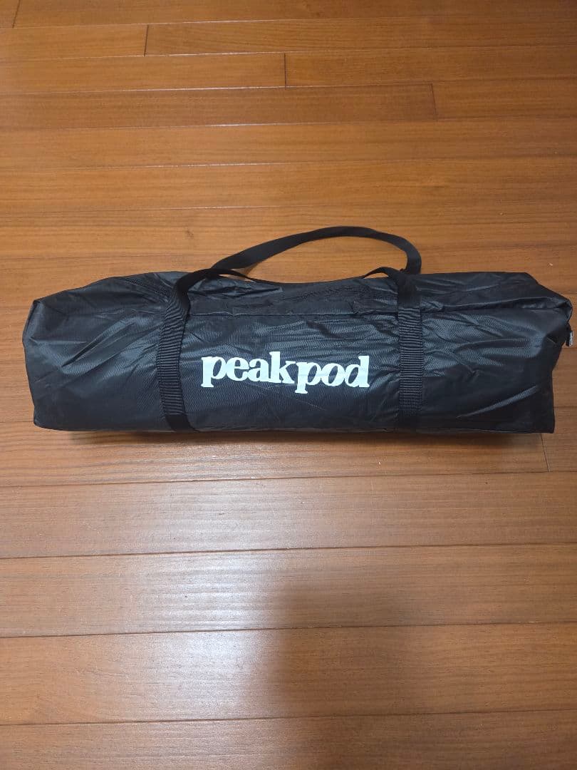 peakpod tarp　カーサイドタープ　オーニング