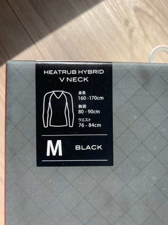 新品未使用ZEROFIT HEARTRUB 速暖 インナー 冬用 Mサイズ