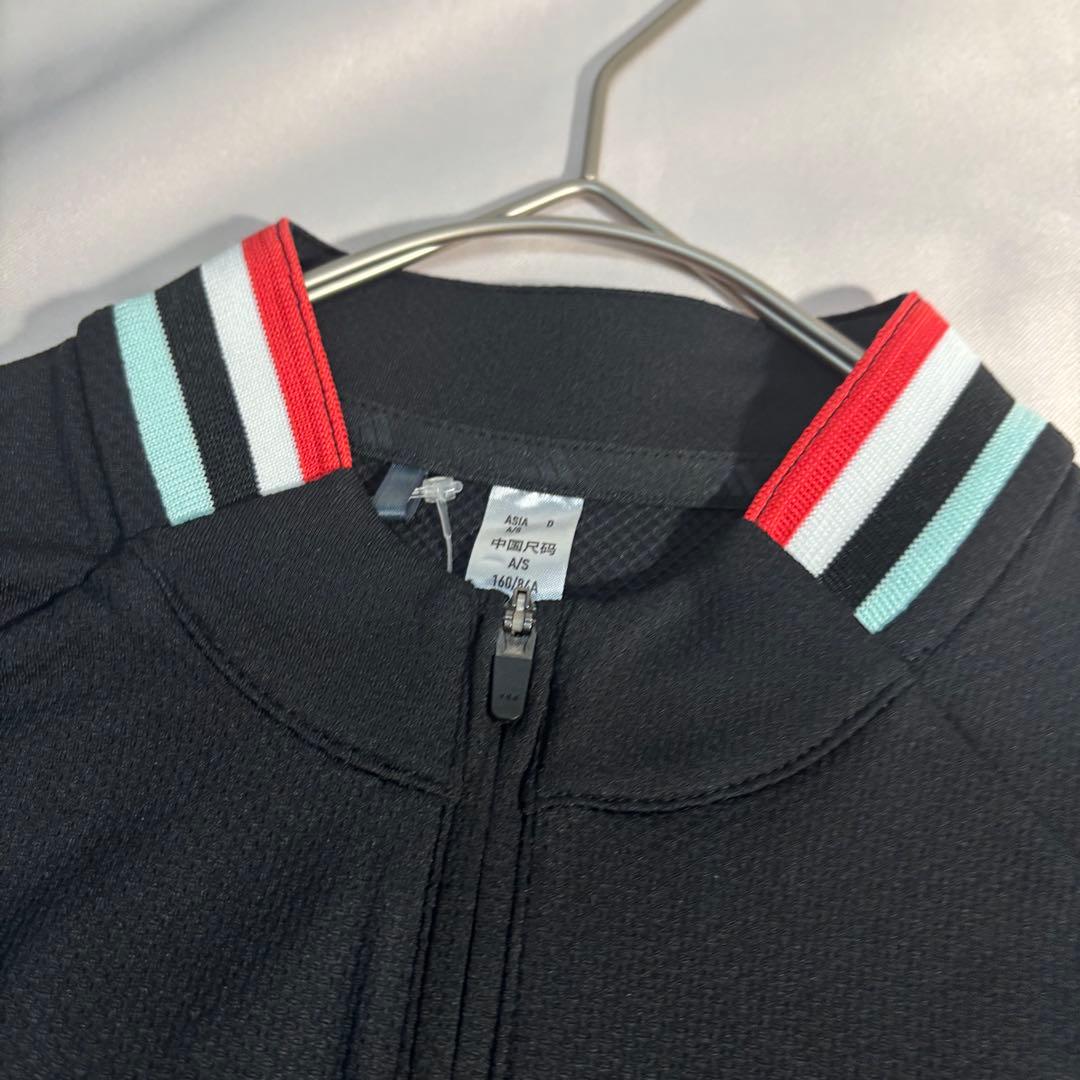新品adidasゴルフ　ハーフジップポロシャツ　ダンボールニットセットアップ