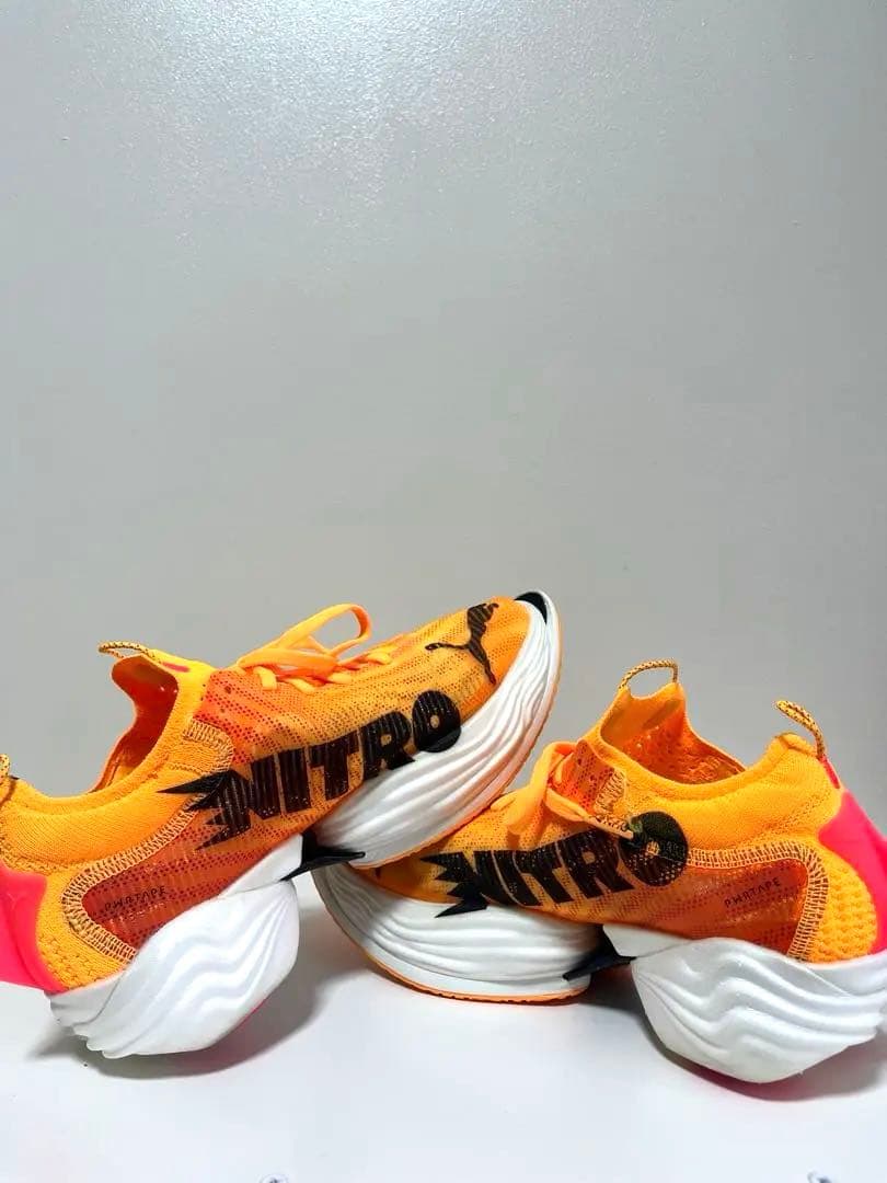 Puma FAST-R ニトロエリート2 26.0cm オレンジ