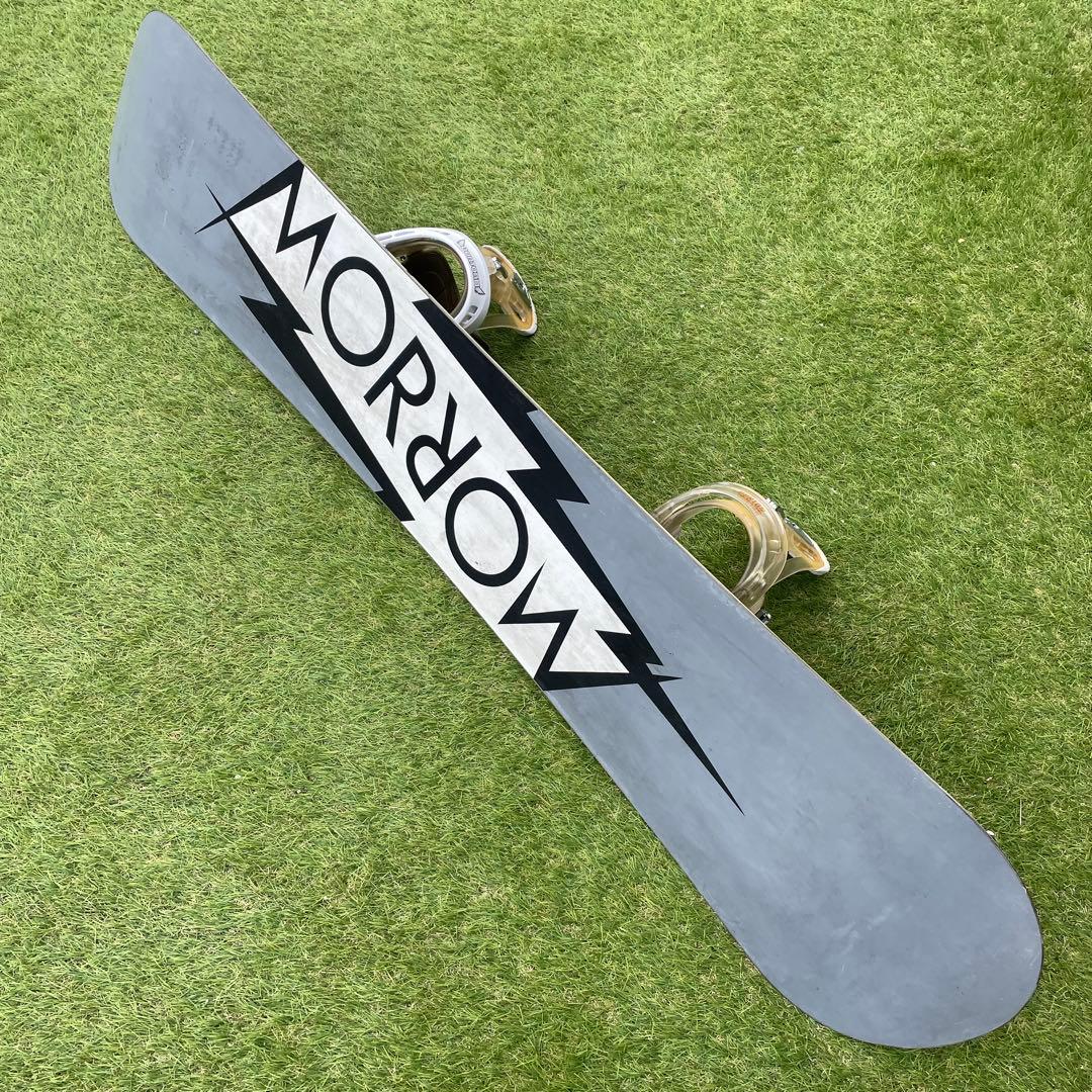 【送料無料】MORROW スノーボード　Burton ビンディング　163cm