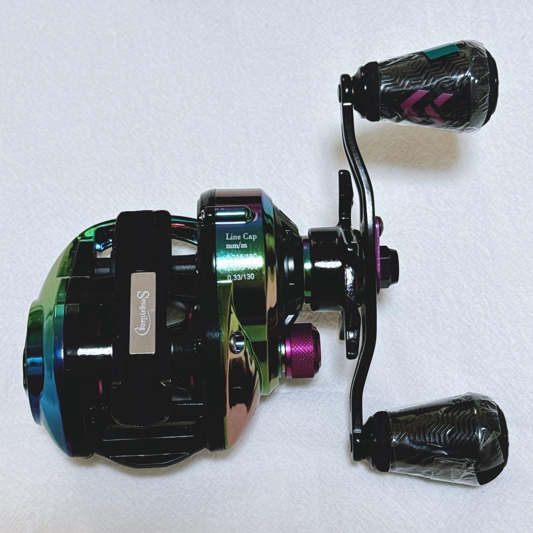 Sougayilang ペイトキャスティングリール 左 左ハンドル 魚釣り