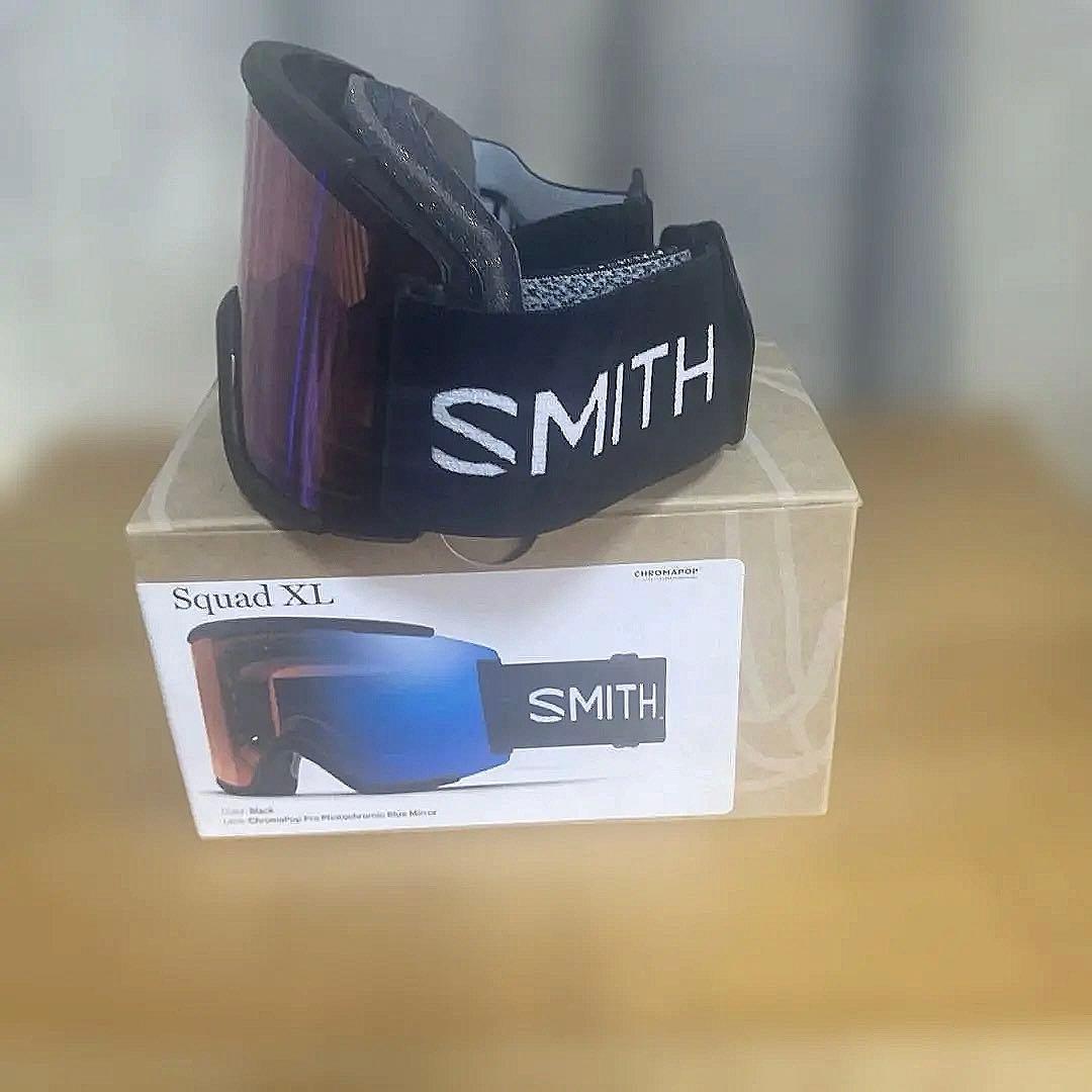 【新品】25-26 SMITH SQUAD XL Black CP PRO調光
