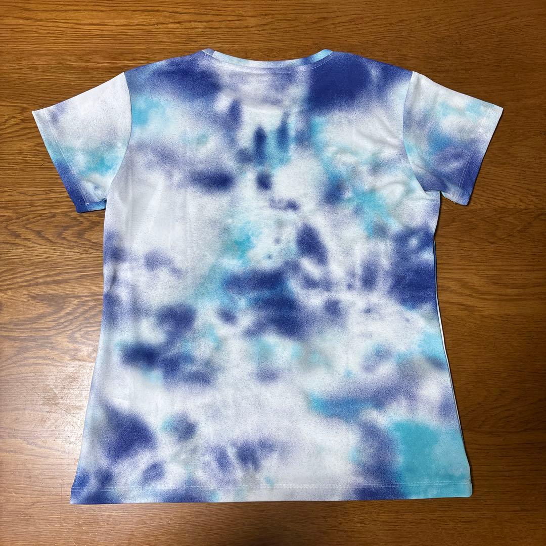 prince プリンス 上下セットL青 テニスウェア スポーツTシャツスコート