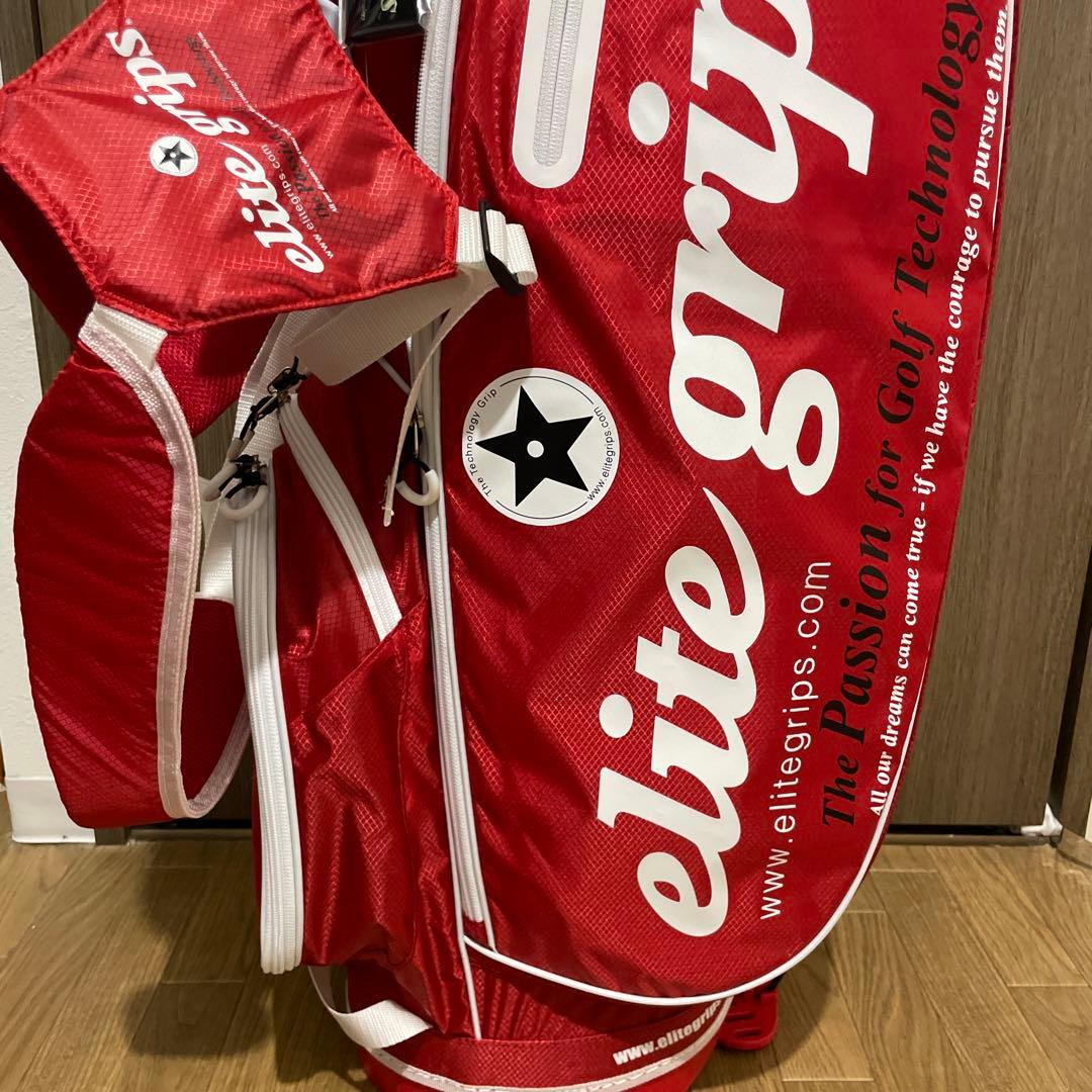 【新品】elite grips エリートグリップ 限定 スタンド式キャディバッグ