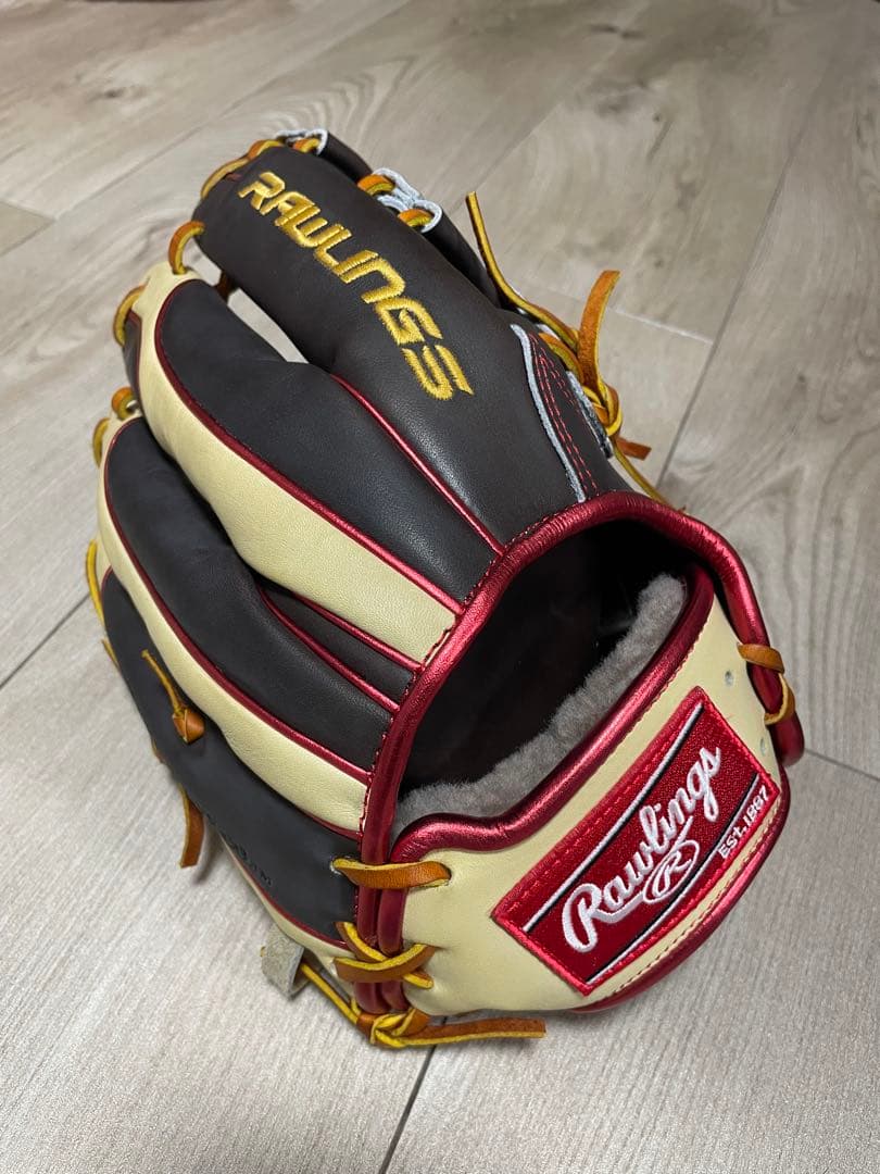 Rawlings 軟式グローブ 黒/クリーム