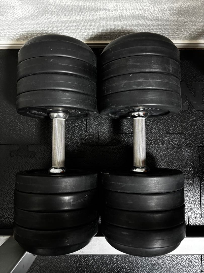 IVANKO(イヴァンコ) SDKR セットダンベル(ラバー) 50kg×2