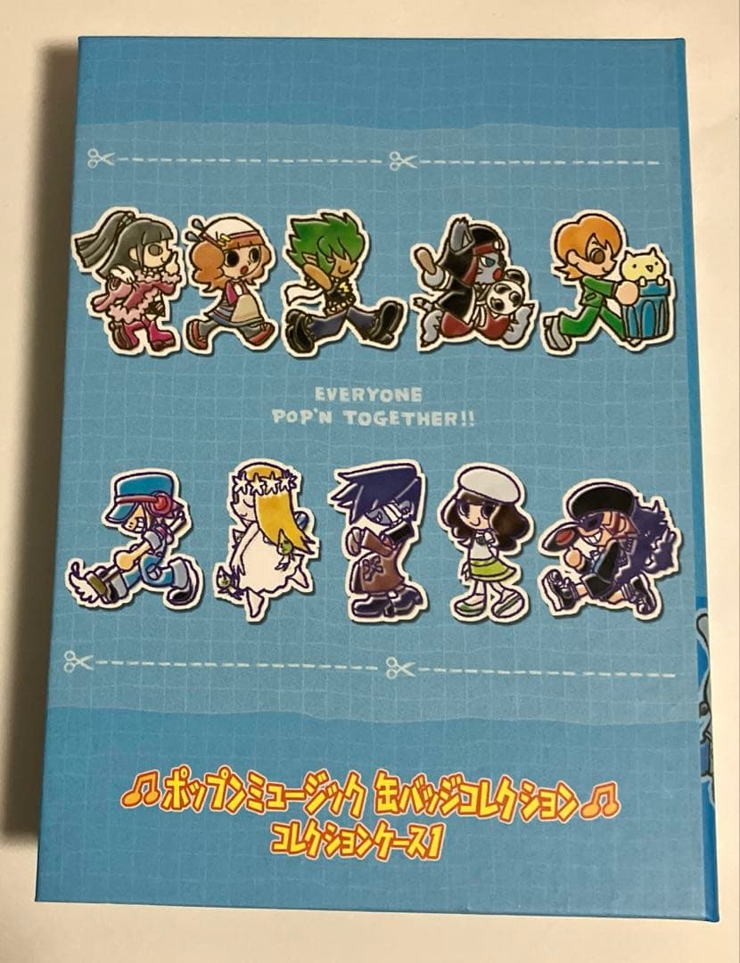 ポップンミュージック　缶バッチコレクションケース1