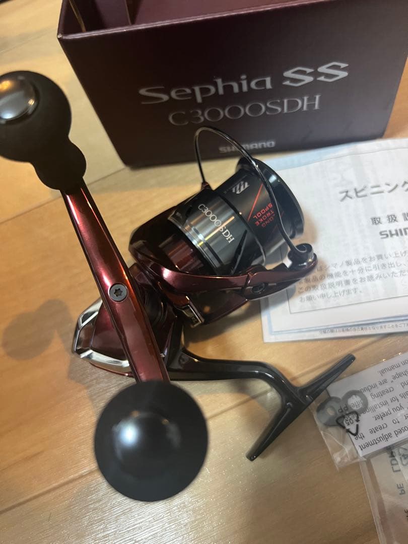 シマノ セフィアSS C3000SDH 新品 未使用 エギング用 ダブルハンドル