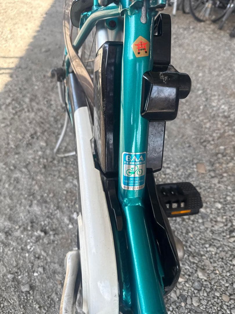 ティール 電動アシスト自転車 前バスケット付き