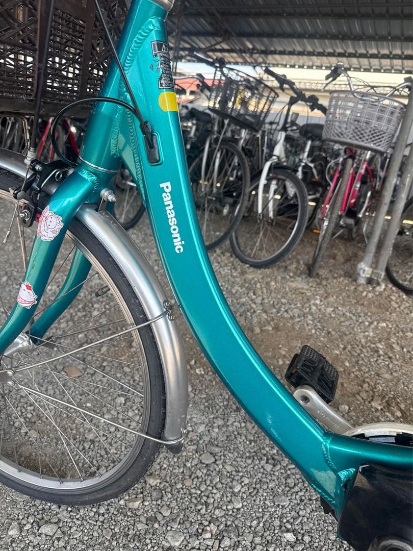 ティール 電動アシスト自転車 前バスケット付き
