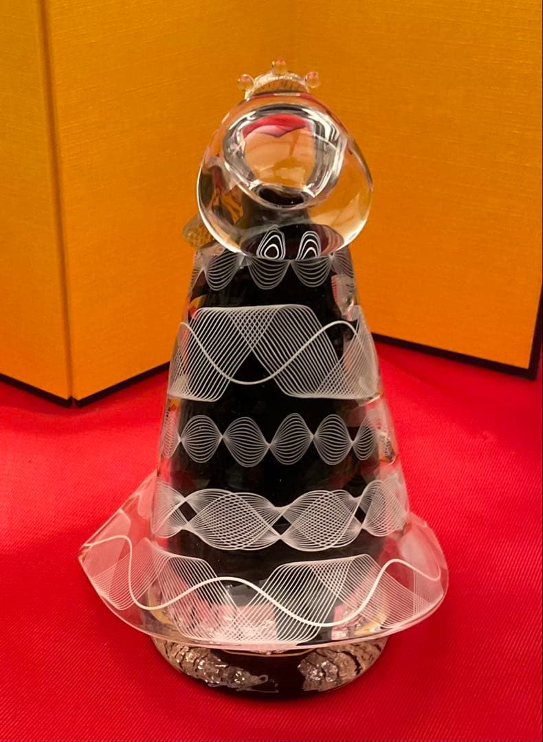 ガラス製ひな人形セット　三垣祥太郎作　お値下げしました‼︎