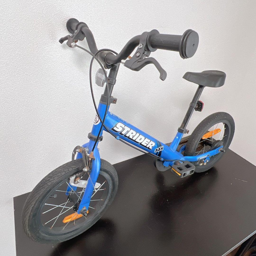 ストライダー 14x ブルー 自転車 14インチ 本体 14X ペダル装着済み青