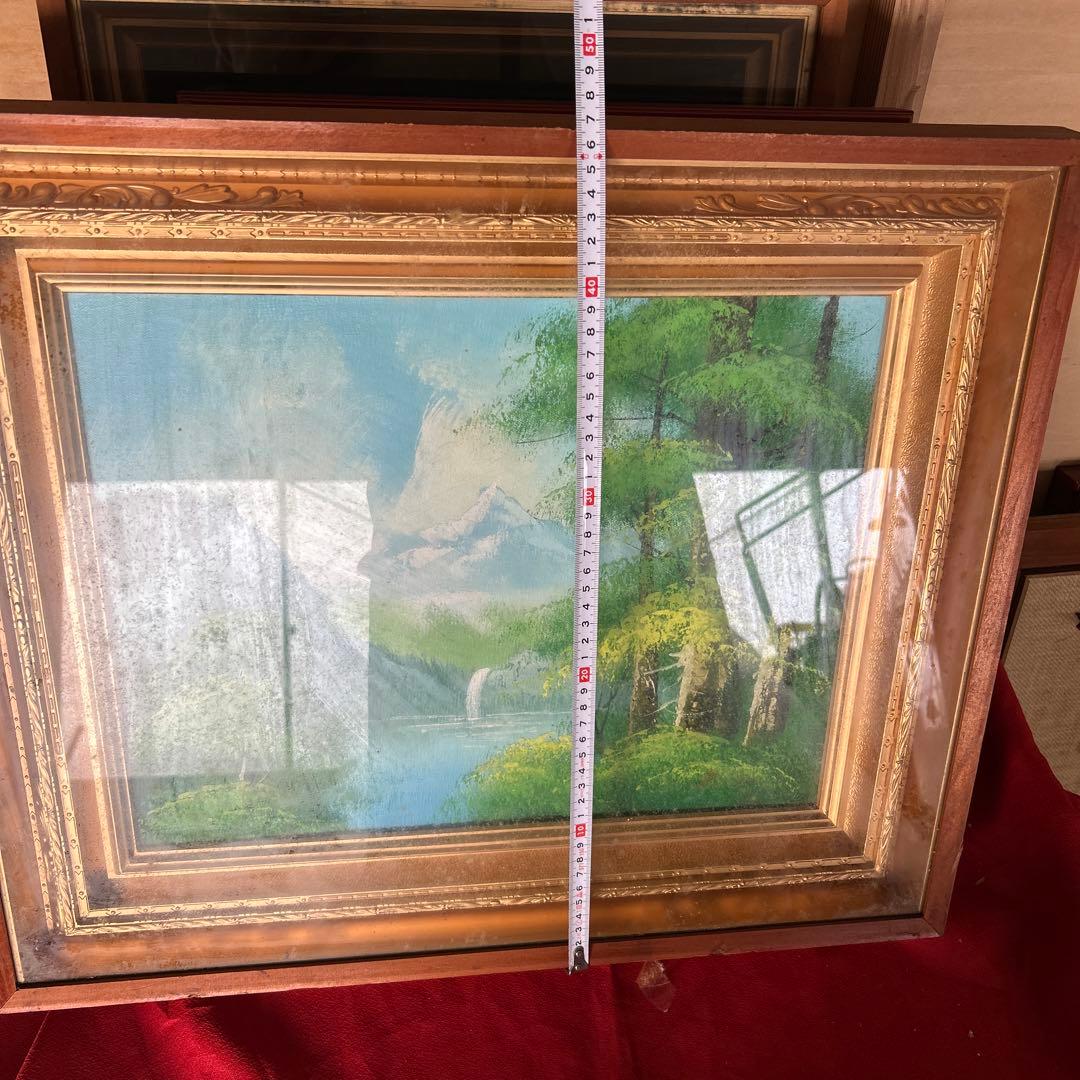 額縁 油彩飾り額 風景画