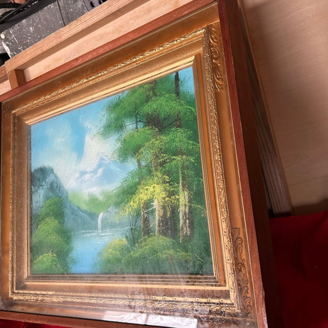 額縁 油彩飾り額 風景画
