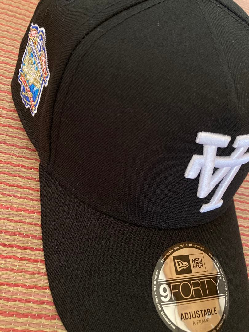 日本未発売　レア　ドジャース 59FIFTY 40th LA 逆ロゴ ブラック