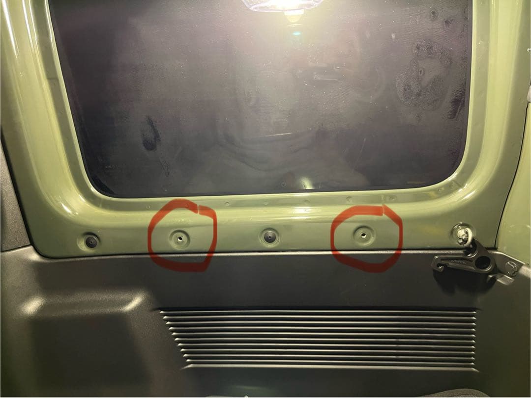 新型ジムニー　jb64 jb74 サイドテーブル　折り畳み式　運転席後ろ側用