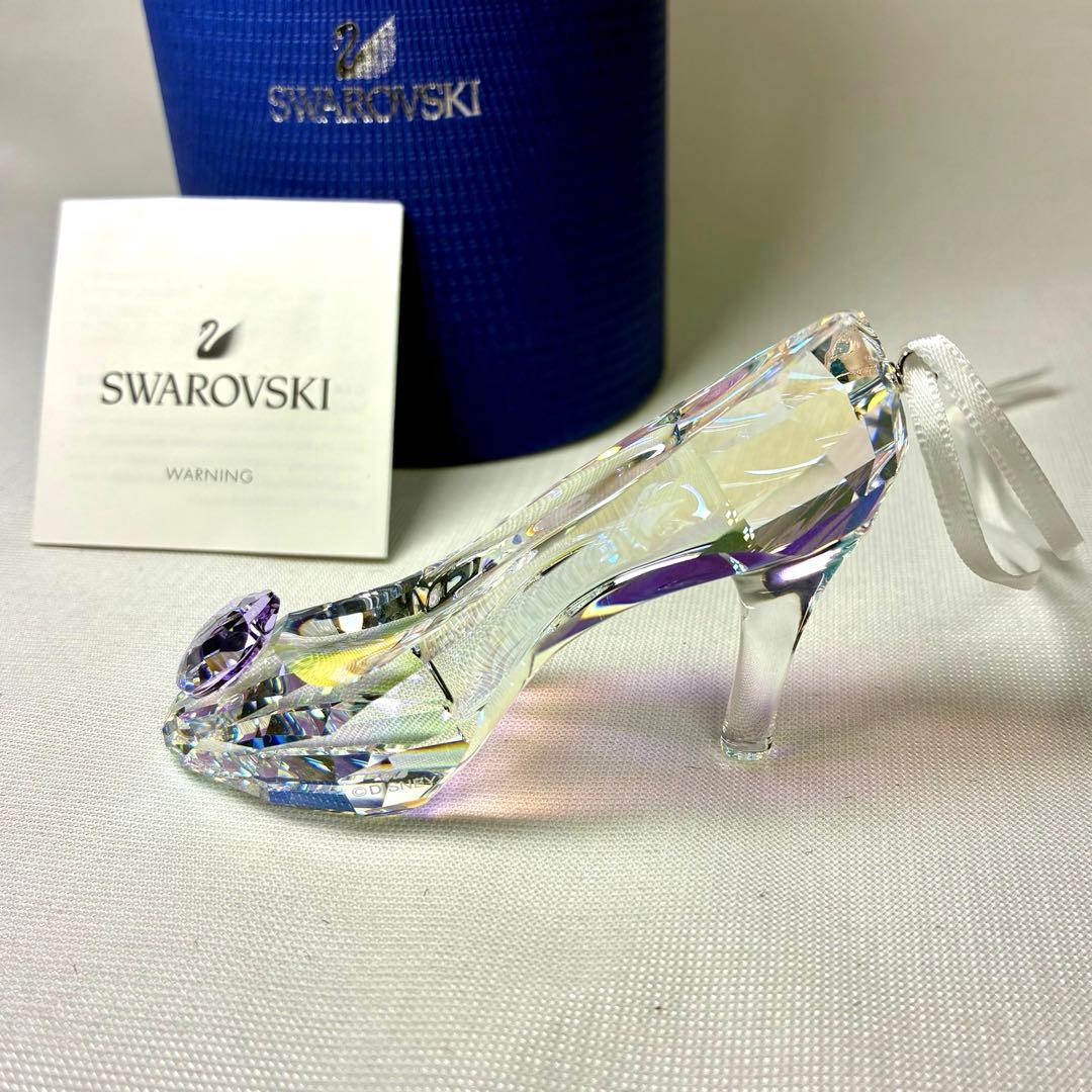希少✨SWAROVSKI ガラスの靴 オーナメント シンデレラ 5270155