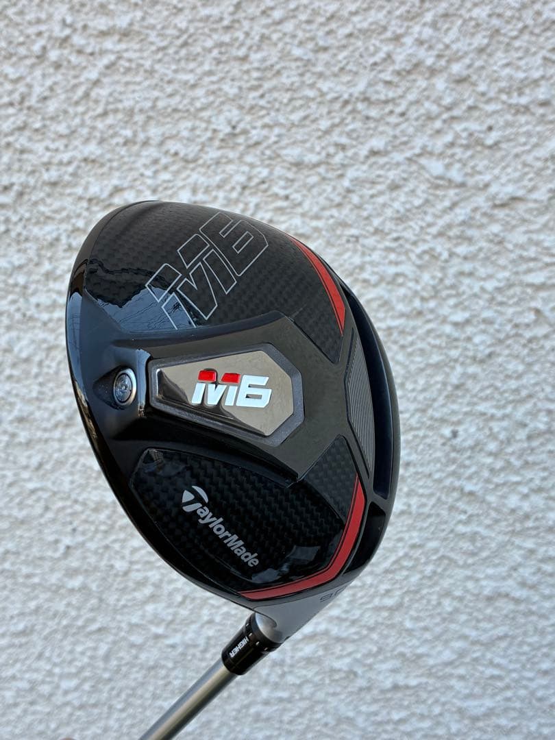 ☆TaylorMade M6 ドライバー☆コース未使用美品☆純正シャフト2本付☆