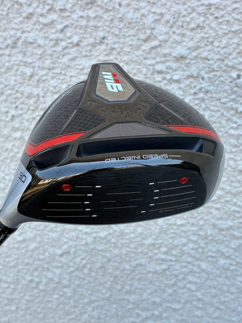 ☆TaylorMade M6 ドライバー☆コース未使用美品☆純正シャフト2本付☆