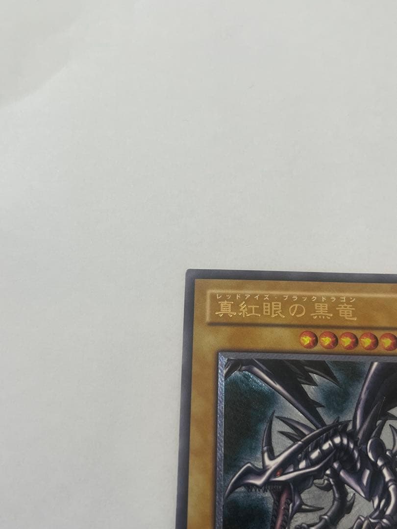 遊戯王 真紅眼の黒竜 レリーフ レッドアイズブラックドラゴン 親知らず