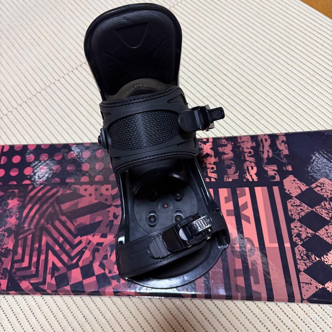 美品　送料無料　VAXPOT 156cm キャンバー Lサイズ バインディング