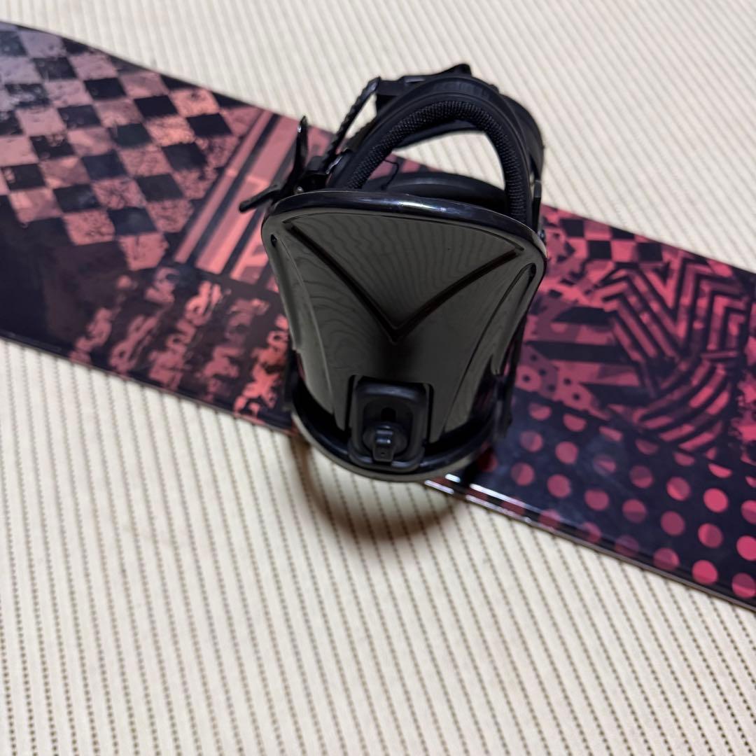 美品　送料無料　VAXPOT 156cm キャンバー Lサイズ バインディング