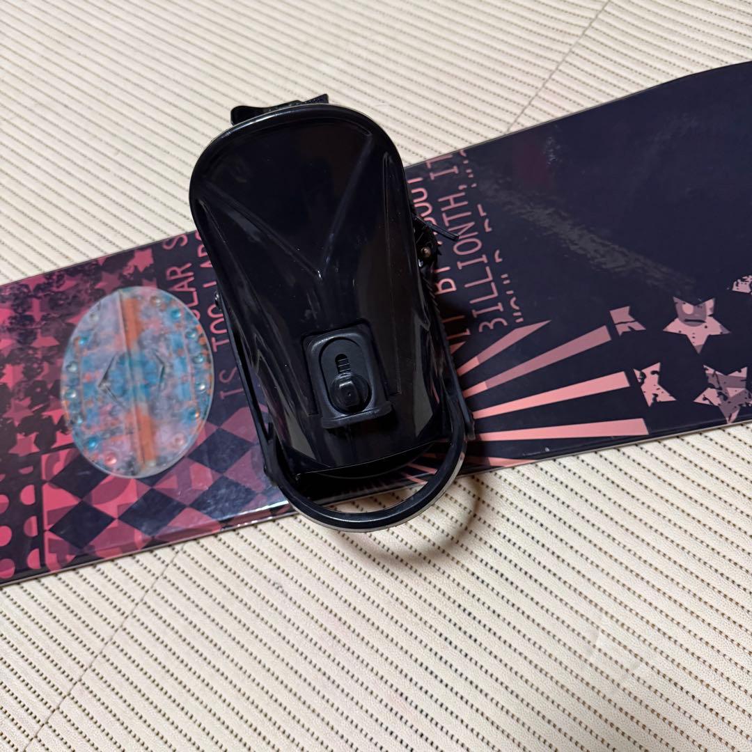 美品　送料無料　VAXPOT 156cm キャンバー Lサイズ バインディング