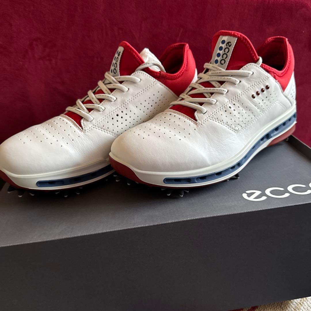 eccoのレディースゴルフシューズ24.5㎝★エコー★ゴアテックスの防水透湿仕様