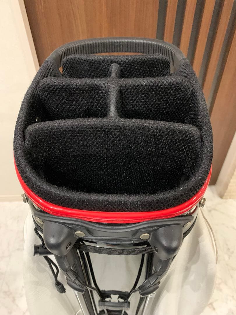 幻新潟直営　美品　ゴルフ　エポン　EPON キャディーバック　キャディバッグ