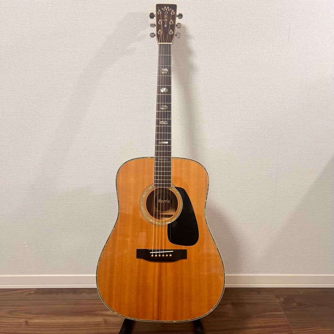 【美品】Morris TF-801 ハカランダ ／新品弦、純正ケース