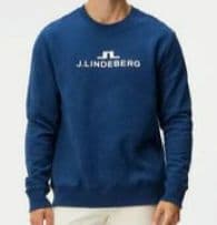 【新品未使用品】J.LINDEBERG ゴルフ用長袖トレーナー（裏起毛）