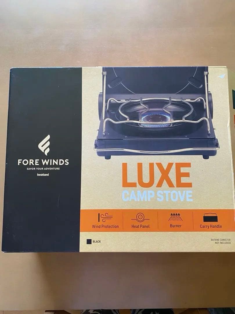 【新品未使用】FORE WINDS アウトドアカセットコンロ FW-LS01