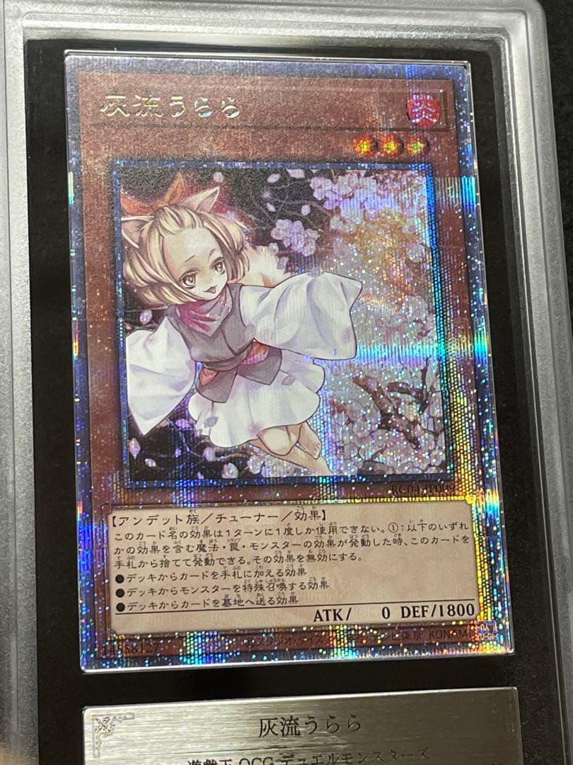 【ARS鑑定10】灰流うらら　25th クオシク　RA04 元絵　極美品