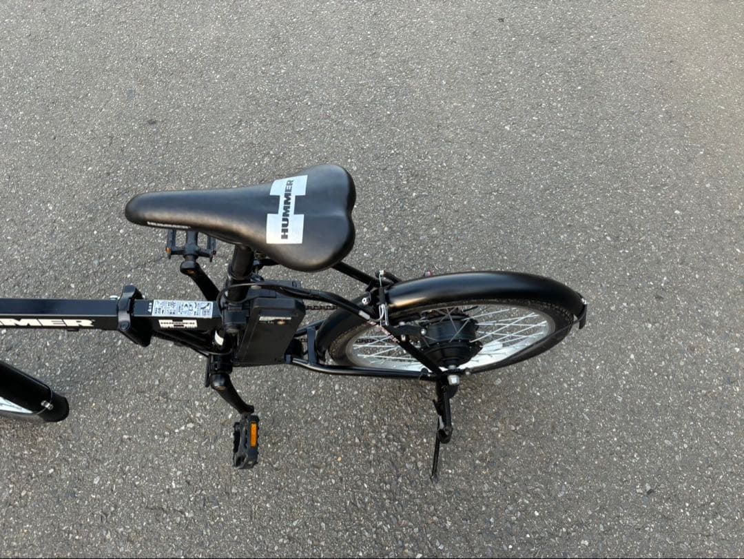 折りたたみ電動アシスト自転車　 HUMMER ハマー　送料無料