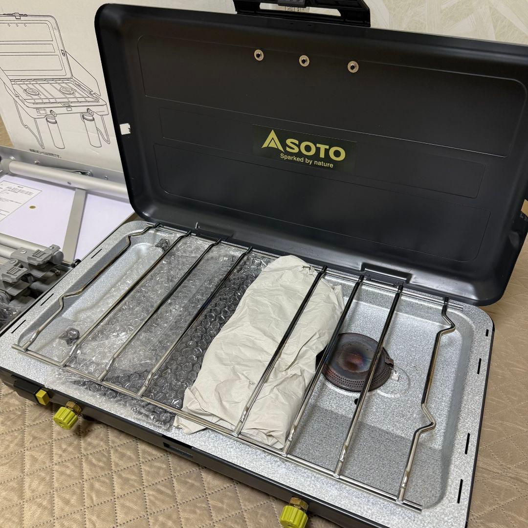 FIELDOOR キッチンテーブル SOTO ソト ２バーナー パワーブースター