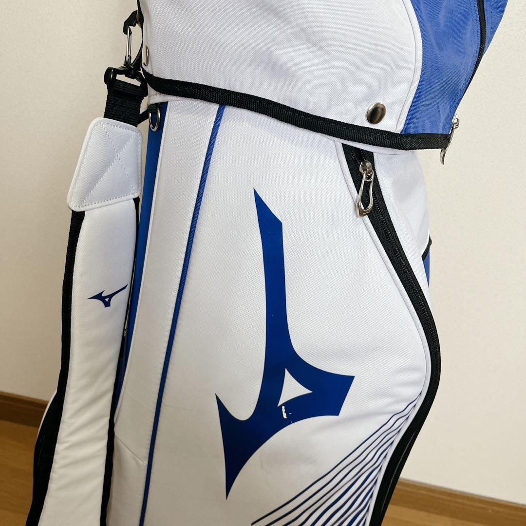 K162 美品！MIZUNO キャディバッグ 軽量 スマート