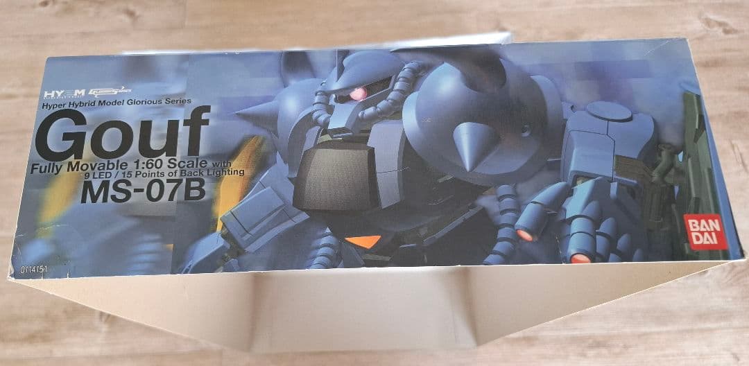 1/60 MS-07B グフ 機動戦士ガンダム HY2M グロリアスシリーズ