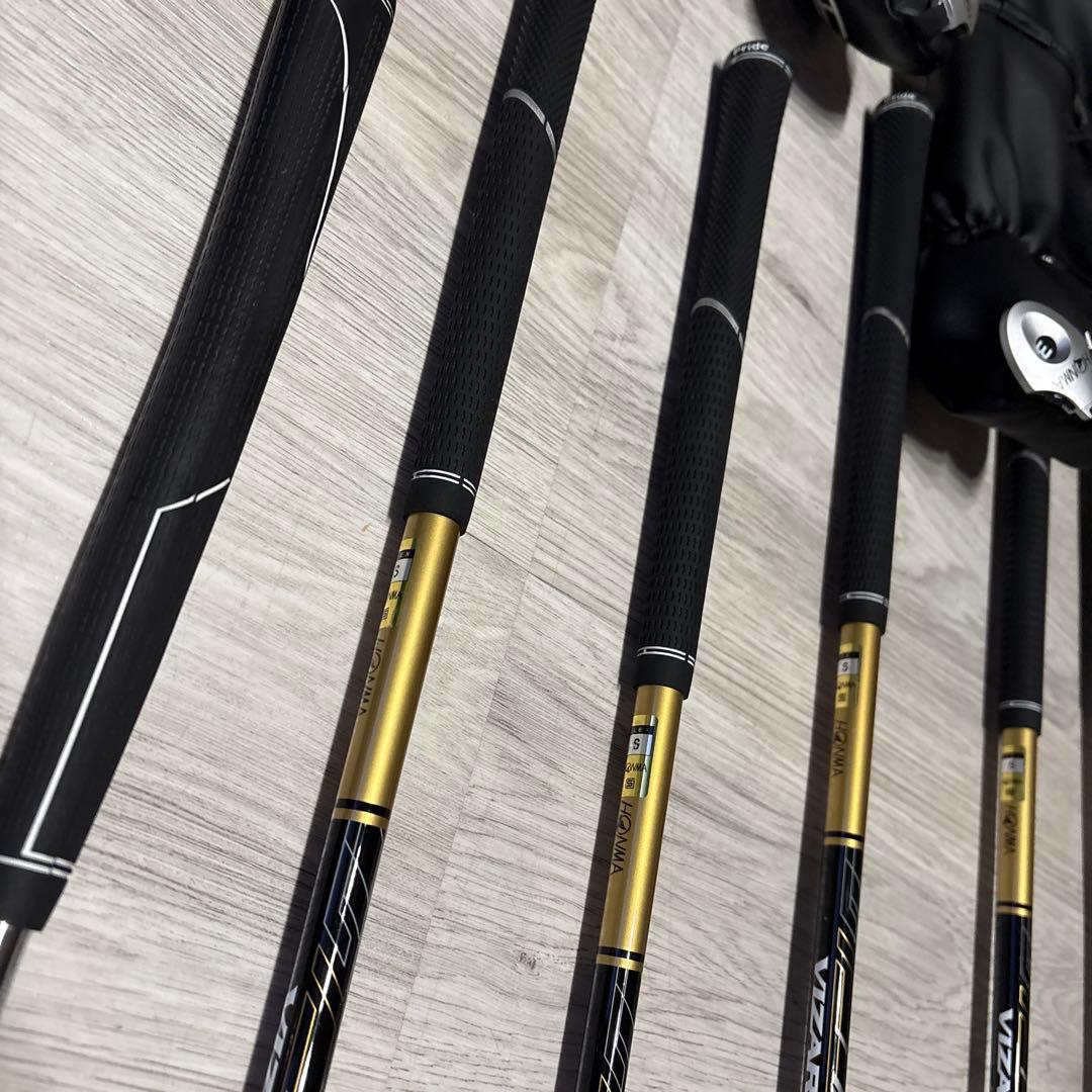 HONMA クラブセット キャディバッグ付き