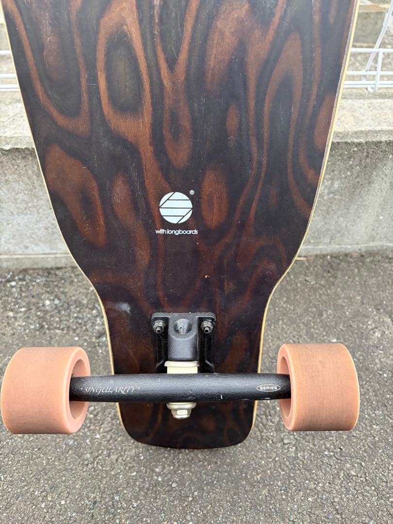 with longboards signature ロングスケートボード
