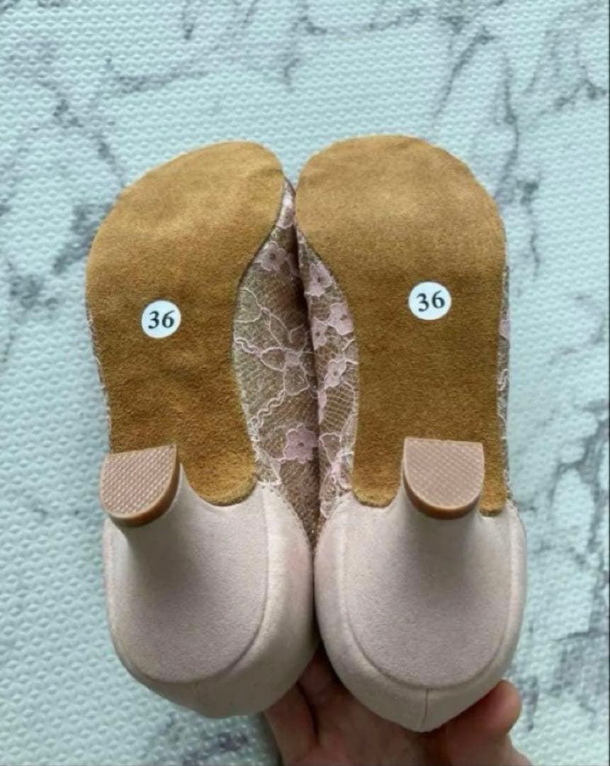 社交ダンスシューズ　新品　23 or 36 ピンク　外反拇趾の方にもおすすめ