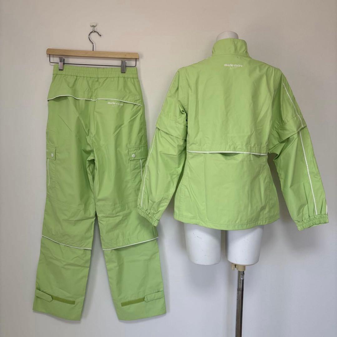 新品 マリクレール marie claire ゴルフ レインウェア 雨具