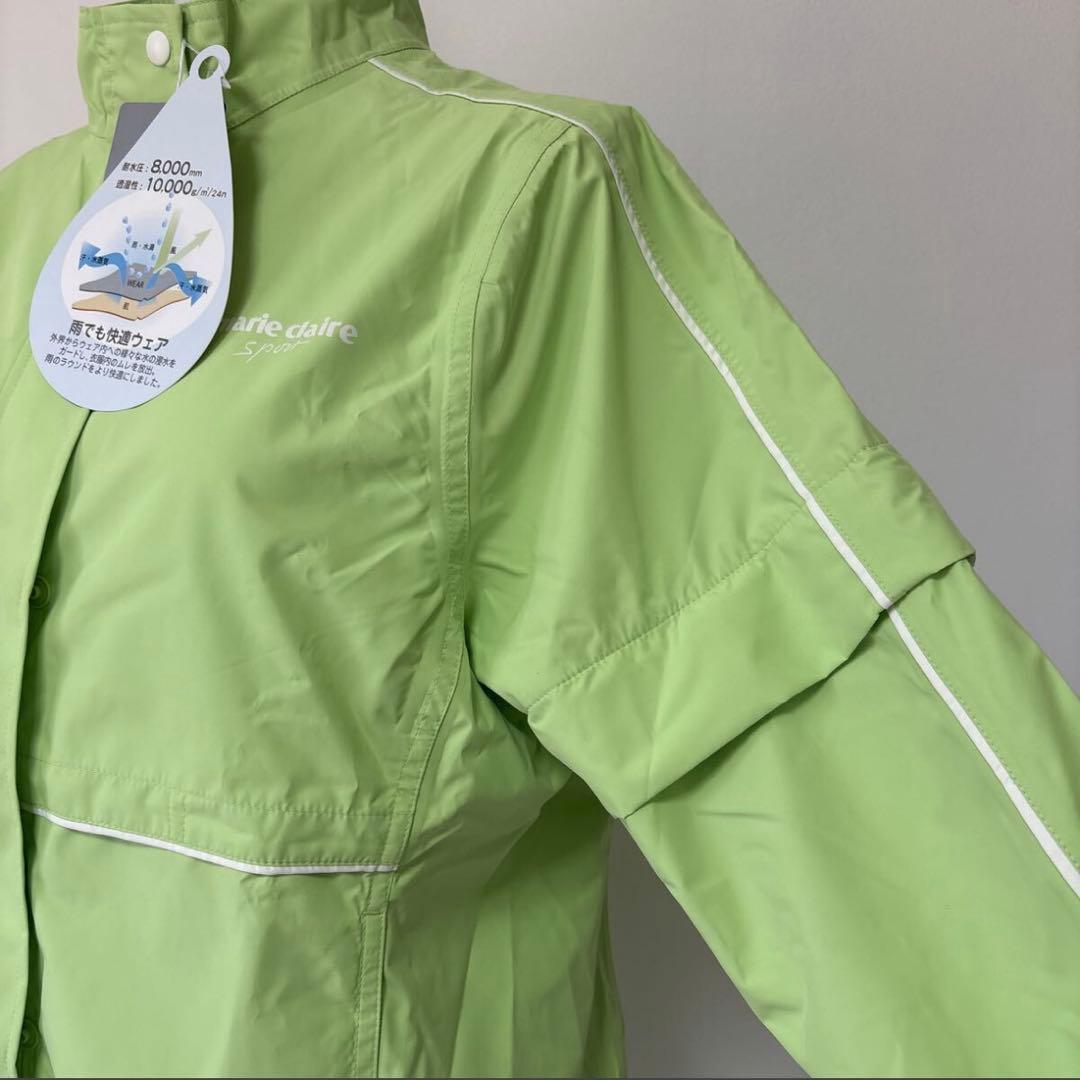新品 マリクレール marie claire ゴルフ レインウェア 雨具
